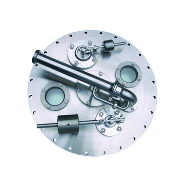 Manways do tanque sanitário