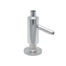 Válvulas de Amostragem de Solda Sanitária de Aço Inoxidável de 1/2"