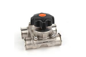 Qual é a importância da válvula de diafragma sanitária SS316L?