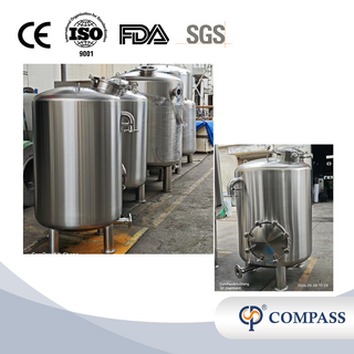 Nova chegada 1000mm tanque vertical de aço inoxidável ss316l oem tanque de filtro sanitário de qualidade alimentar com bueiro de pressão