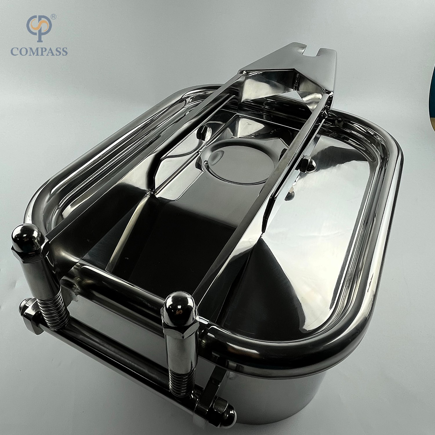 AÇO INOXIDÁVEL SS304 MANWAYS RETANGULARES EXTERIORES COM UM BRAÇO INTERSECTANTE