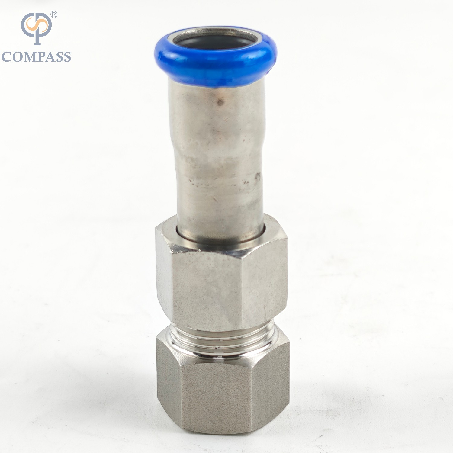 DN15 Aço inoxidável sanitário SS304 BS União de rosqueamento feminino único feminino