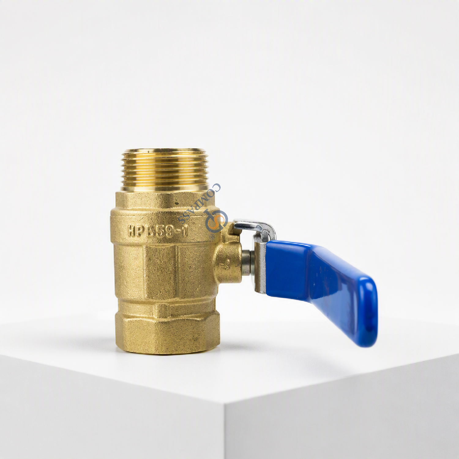 Venda quente 1-1/4 'rosca bspp material de bronze de alta qualidade potência manual rosca fêmea-macho válvula de esfera de bronze com junta de ptfe