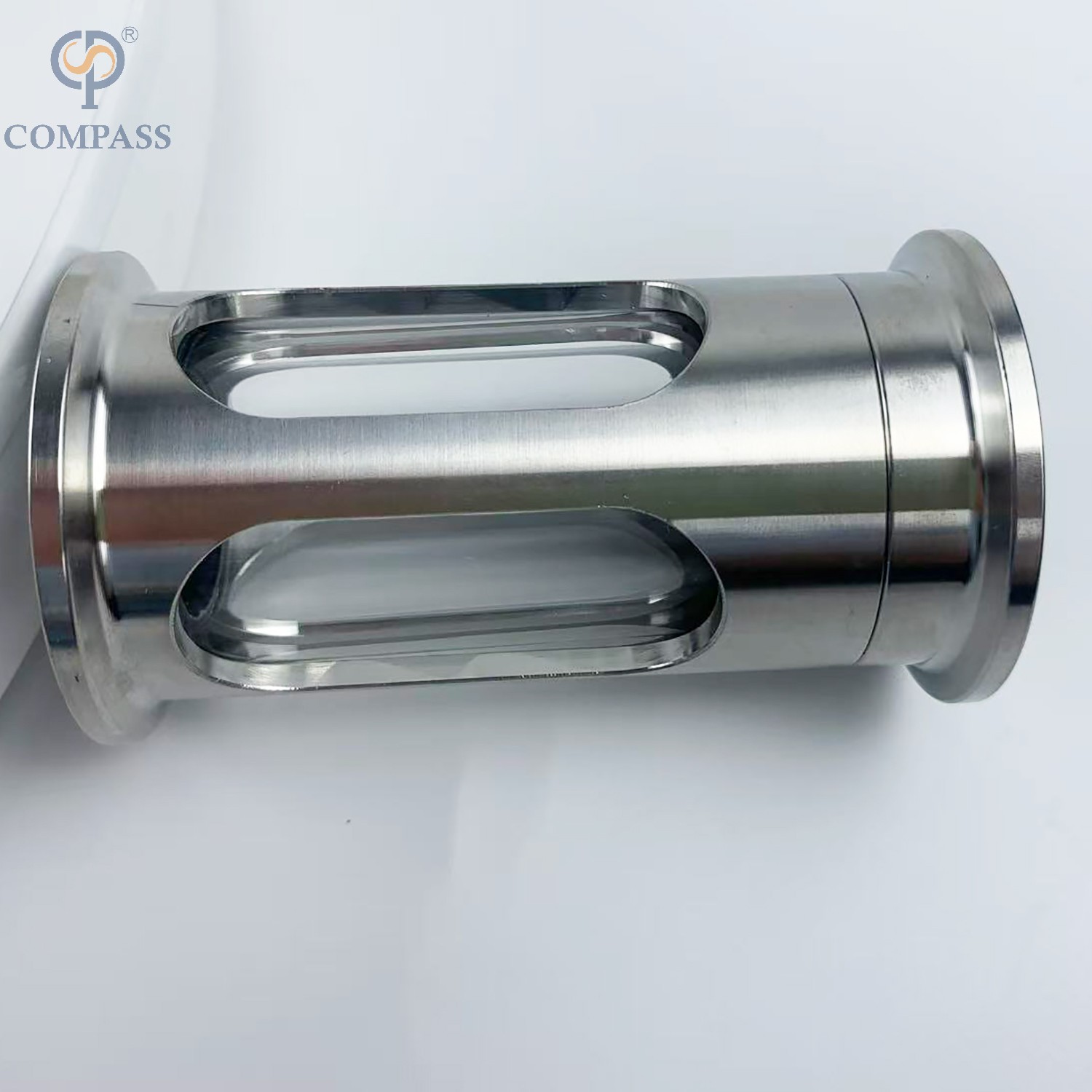 DN15 Sanitário aço inoxidável Compact Gramp Sight Glass