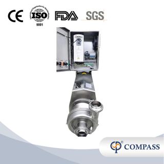 KSCP-15-24-3 higiênico higiênico de aço inoxidável Bomba centrífuga de aço inoxidável com inversor e caixa de controle