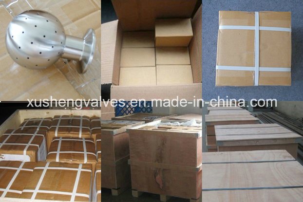 A&ccedil;o inoxid&aacute;vel sanit&aacute;rio SS0304 SS316L Triclamp Fixo Spray Ball