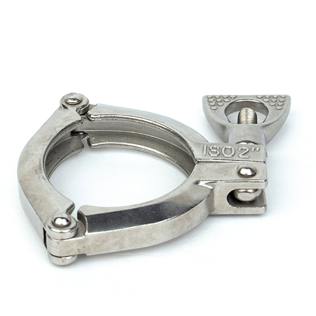 Conjunto de virola de porca de rosca de pino duplo sanitário sanitário