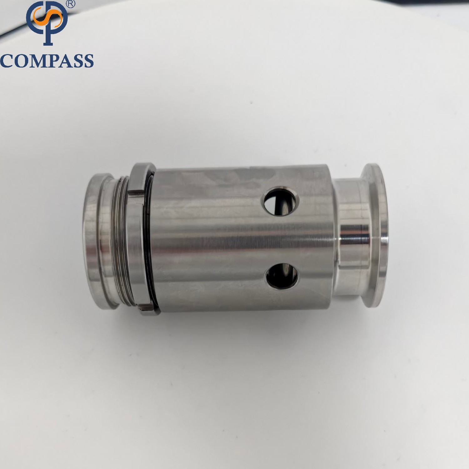 Tri braçadeira TC50.5MM SS316L 1 polegada válvulas ajustáveis ​​de vácuo e alívio de pressão