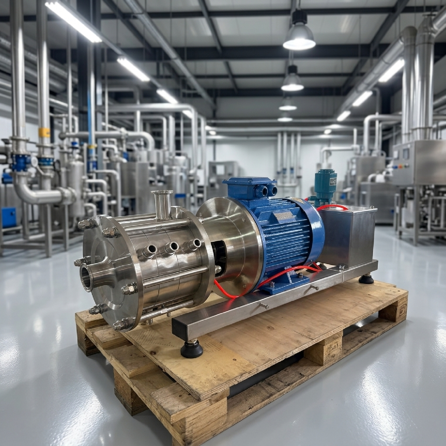 Bombas de emulsificação de três estágios de alta viscosidade de SS304 4KW com revestimento de aquecimento