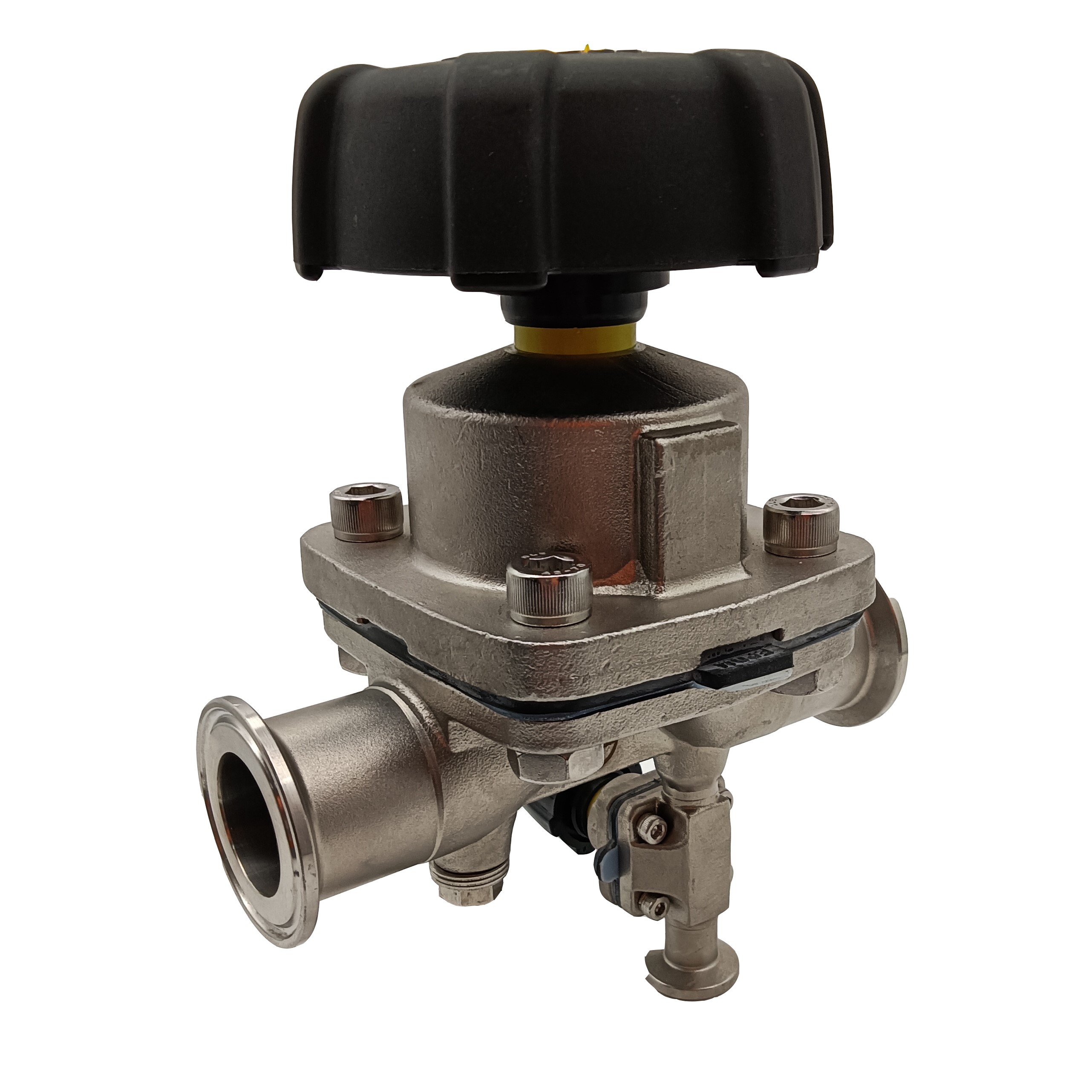 1/2 polegada de 12,7 mm de alta qualidade higiênica de aço inoxidável SS316L SMS CLAMP DIAFRAGMA EM