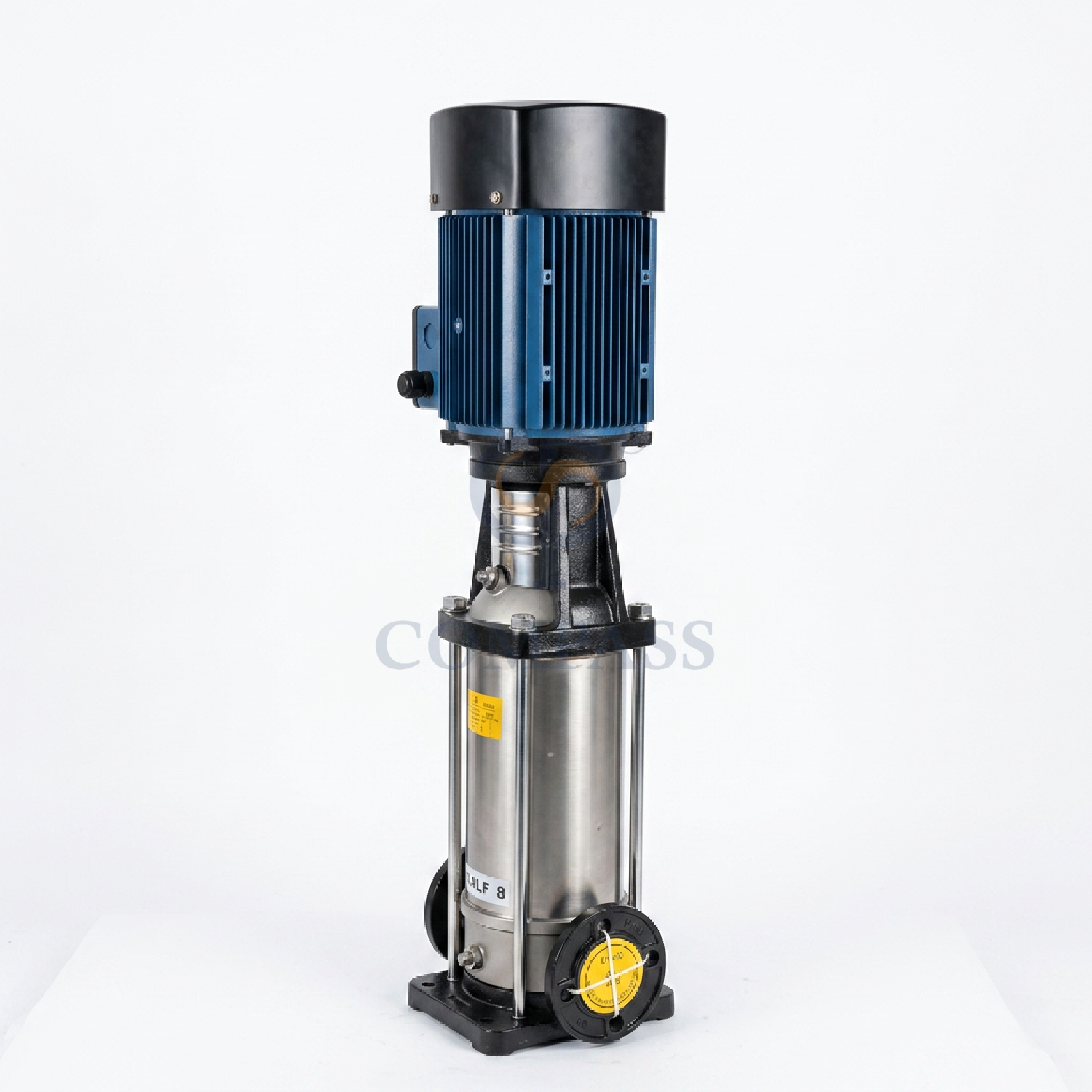 4kw CDLF8-100 Aço inoxidável sanitário SS304 4000 litros/hora PN25 Extremidade do flange Bomba centrífuga vertical multiestágio com bom preço