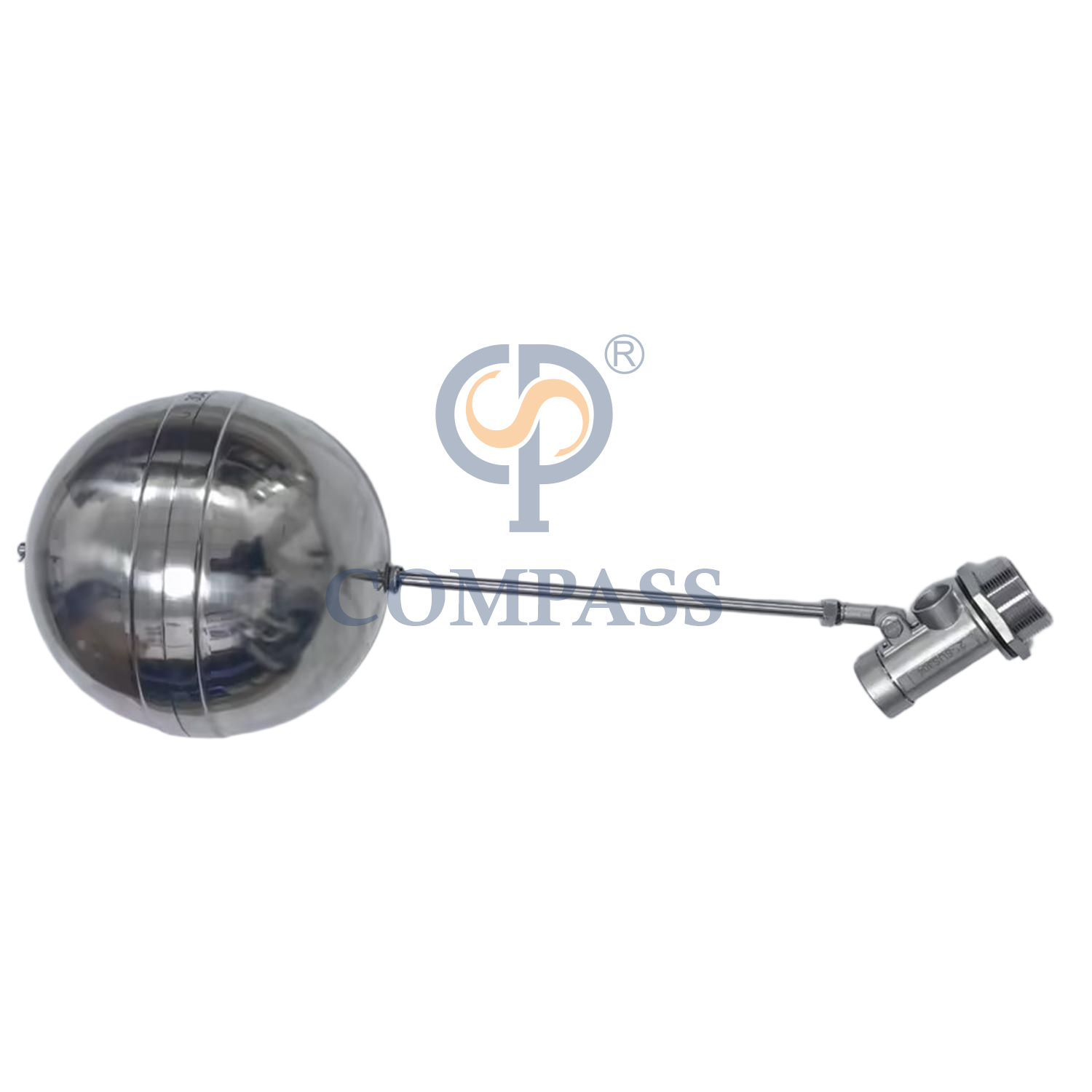 SS304 250MM tamanho de bola BSP extremidade roscada masculina 2 polegadas válvula de esfera flutuante DN50 para o tanque