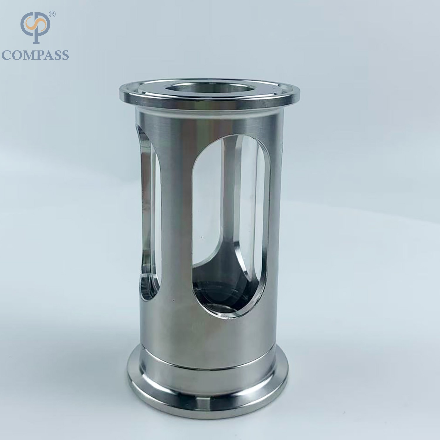 DN15 Sanitário aço inoxidável Compact Gramp Sight Glass