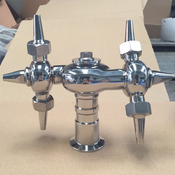 25.4mm a&ccedil;o inoxid&aacute;vel de a&ccedil;o inoxid&aacute;vel tri bra&ccedil;adeira tanque de cipe rotativo cabe&ccedil;a