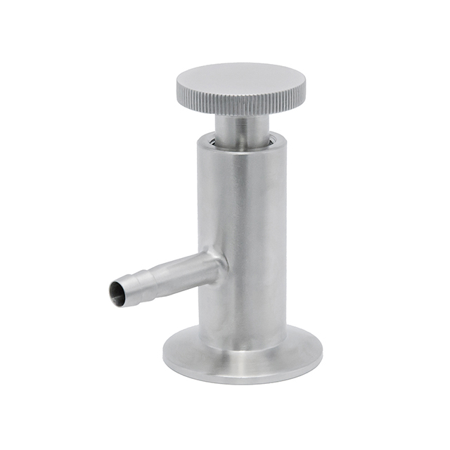 Válvula de amostragem de grampo asséptico manual de aço inoxidável sanitário 