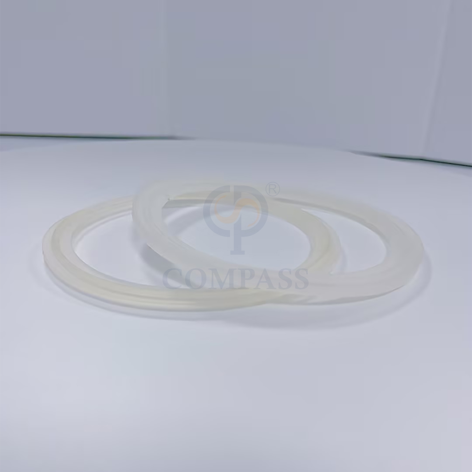 Venda Quente Universal 2 Polegada tc 64mm higiene sanitária grau alimentício sms asséptico tri braçadeira junta de silicone transparente com tampa de flange