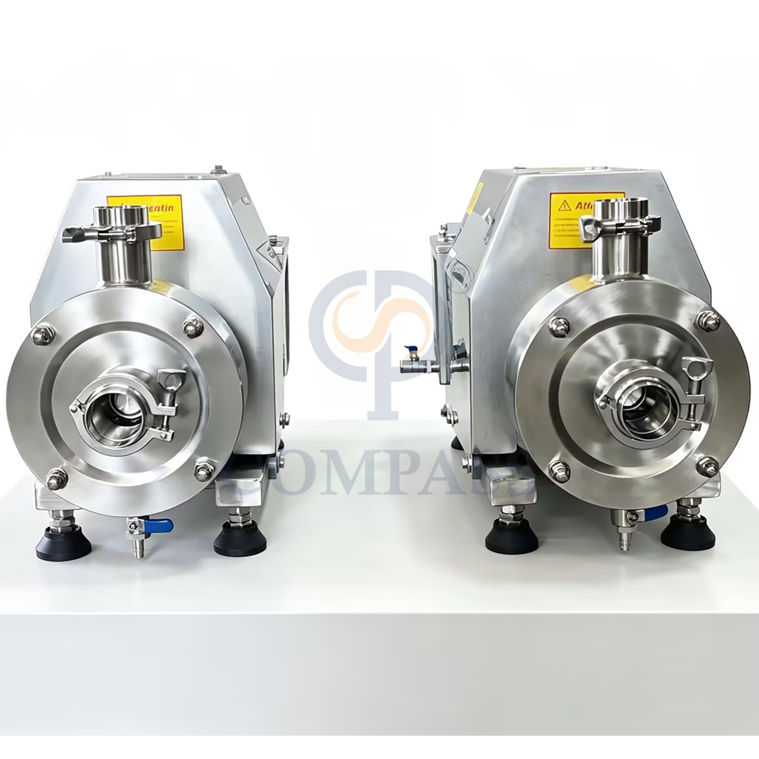 380V 50HZ 3P 4kw SS304 Sanitário Grau alimentício TRL-1 Pipeline Emulsionante de dispersão de alto cisalhamento com motor chinês e tanque de bomba de água