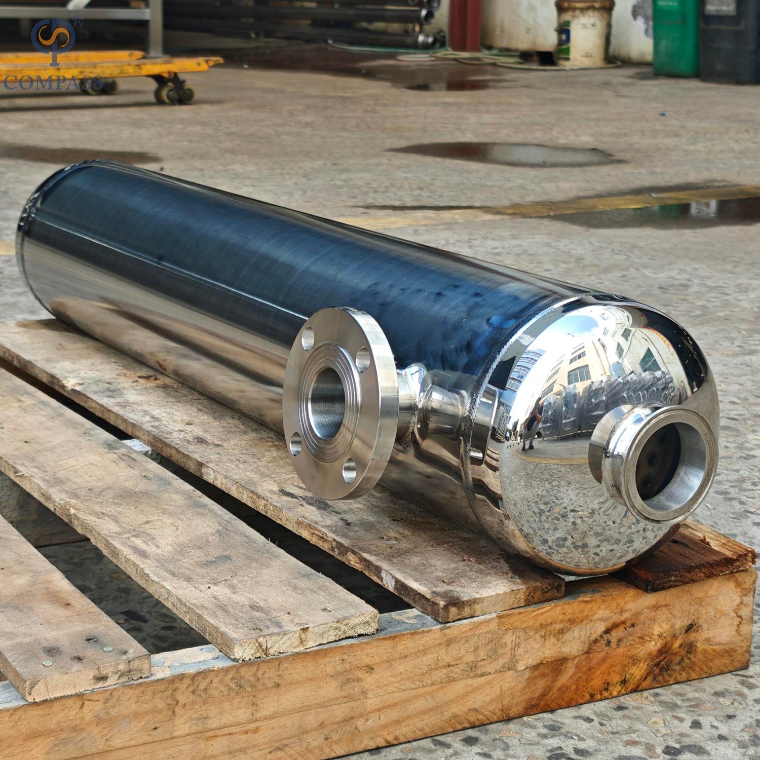 Trocador de calor de tubo enrolado de produto comestível SS304