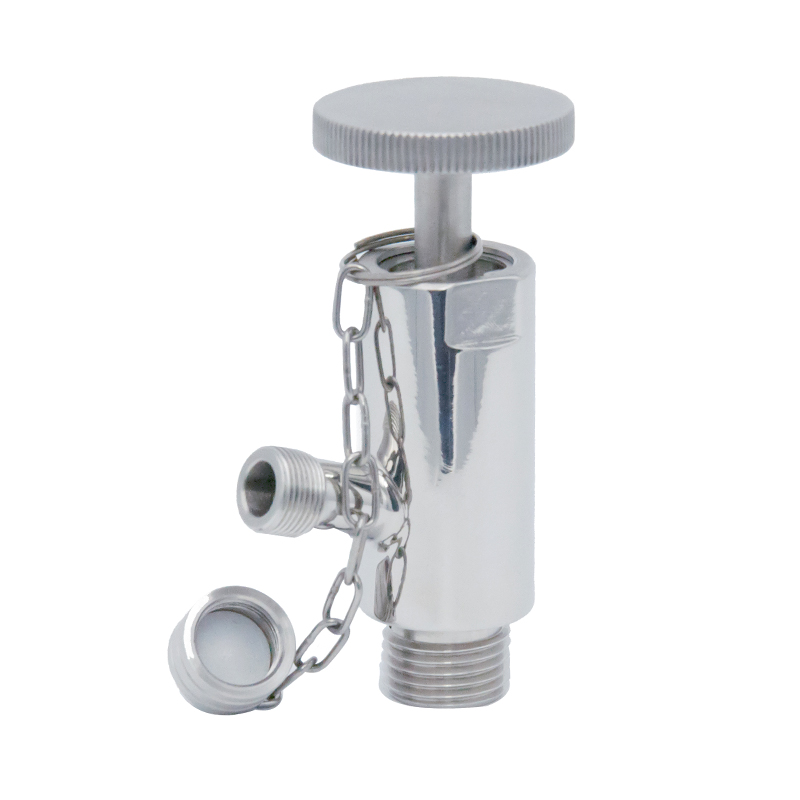 Manual novo tipo de aço inoxidável SS304 SS316L Válvula de amostra para indústria de bebidas