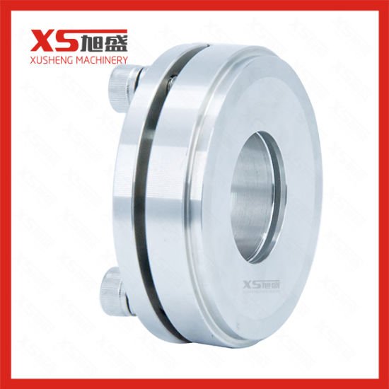 Flange Asséptico Sanitário de Aço Inoxidável 304 316L