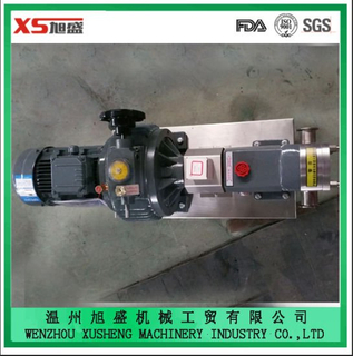 Bomba de rotor de lóbulo borboleta de aço inoxidável higiênico Zb3a-20 3,0kw