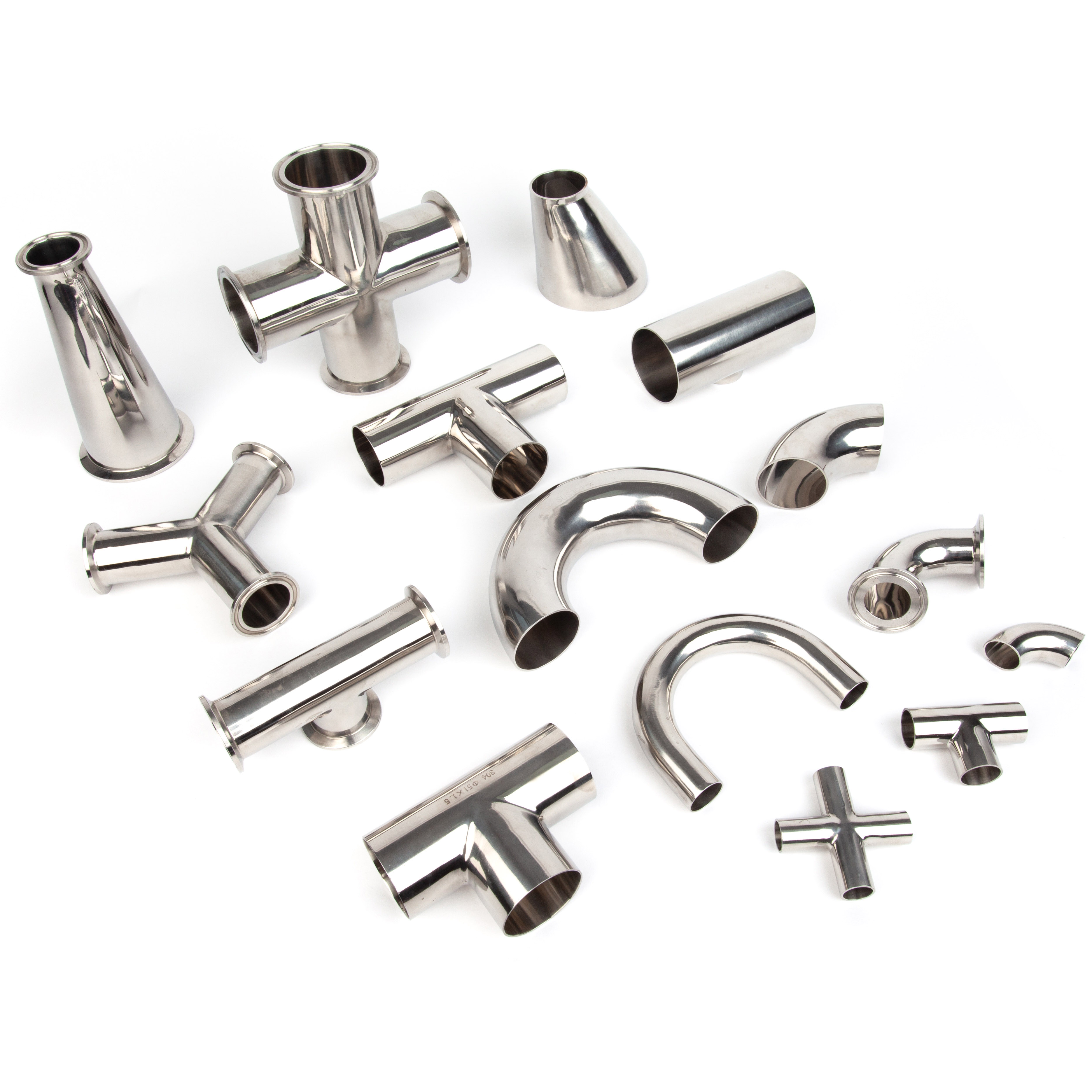 Redutor de a&ccedil;o inoxid&aacute;vel sanit&aacute;rio