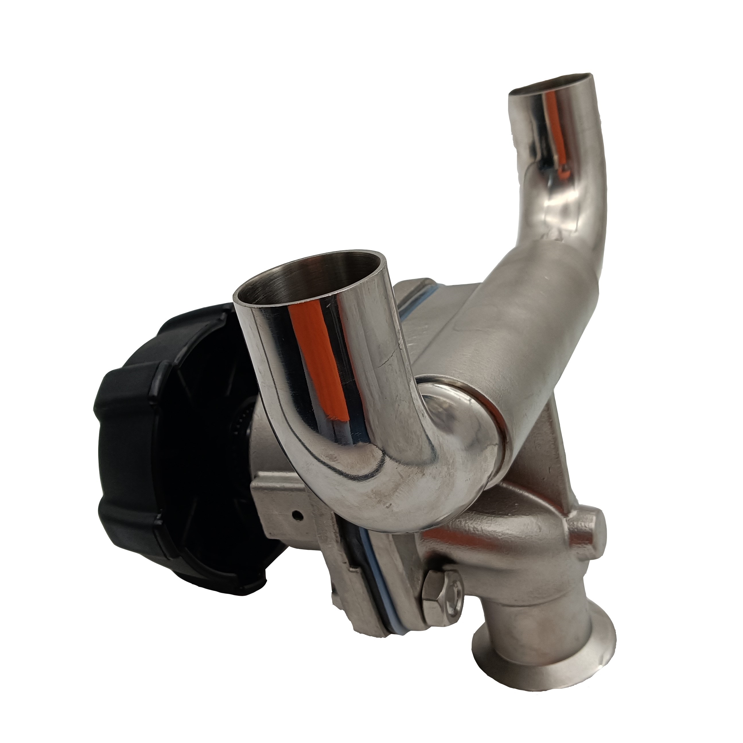 1/2 polegada de 12,7 mm de alta qualidade higiênica de aço inoxidável SS316L SMS CLAMP DIAPHRAGMA UTILO 