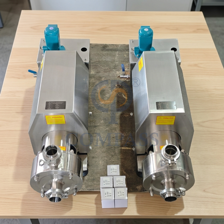 380V 50HZ 3P 4kw SS304 Sanitário Grau alimentício TRL-1 Pipeline Emulsionante de dispersão de alto cisalhamento com motor chinês e tanque de bomba de água