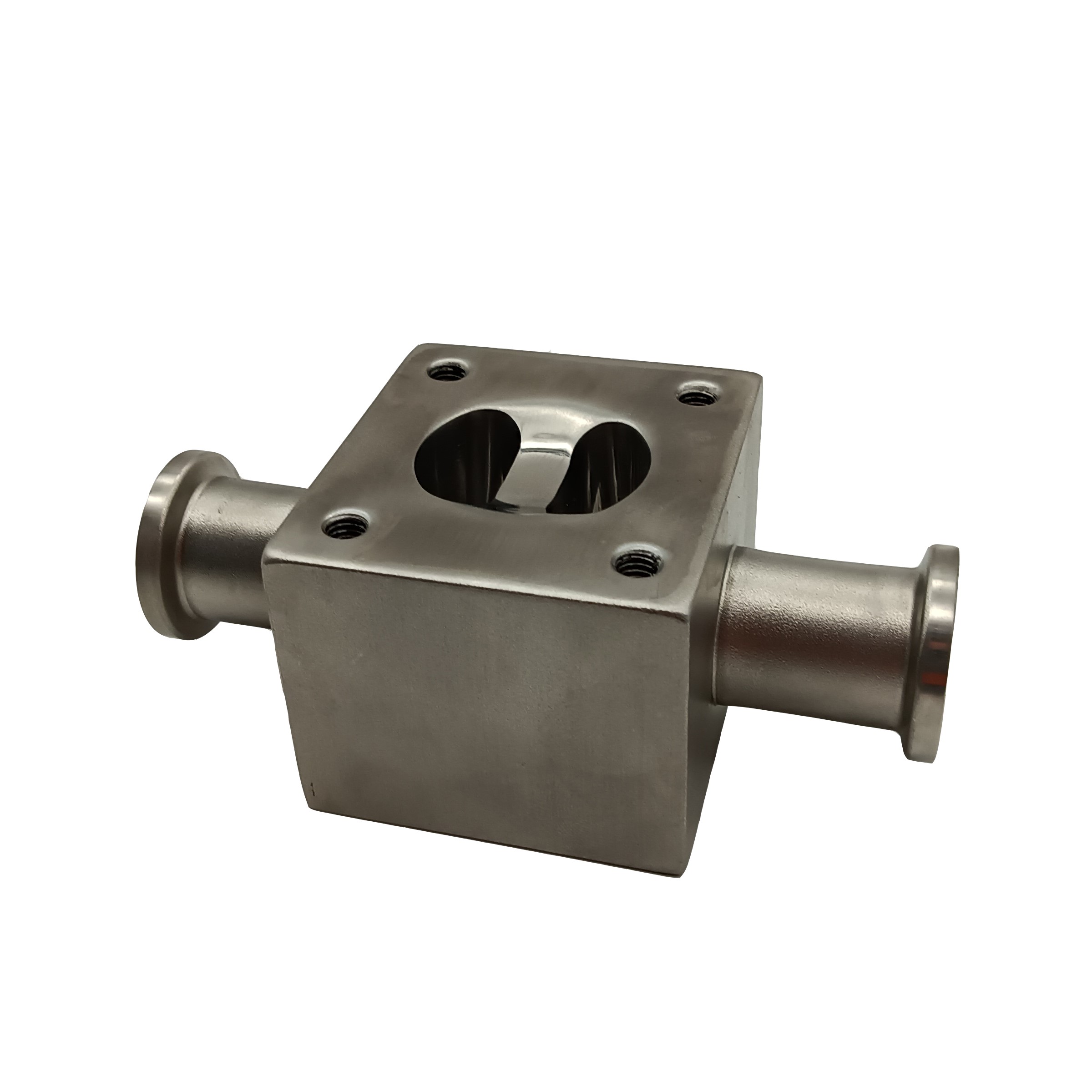 1/2 polegada de 12,7 mm de alta qualidade higiênica higiênica aço inoxidável SS304 Manual SMS CLAMP STEGE FORGE DIAFRAGMA VÁLVULA