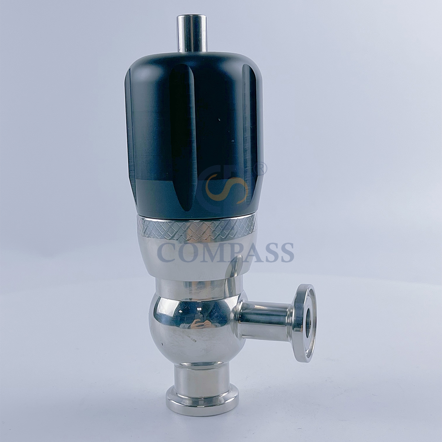 Melhor venda 1/2 Polegada de aço inoxidável de grau sanitário aisi316l sms manual apertado mini válvula de segurança estéril para a indústria de petróleo e gás