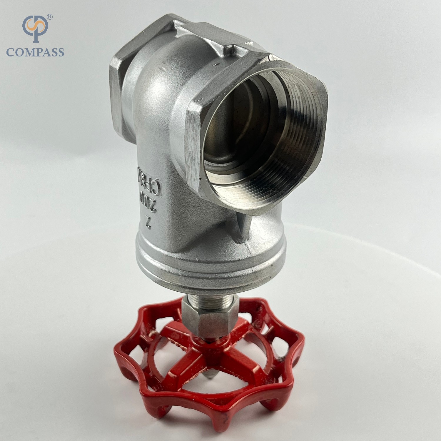 Válvula de gaveta industrial de aço inoxidável SS304 (NPT)