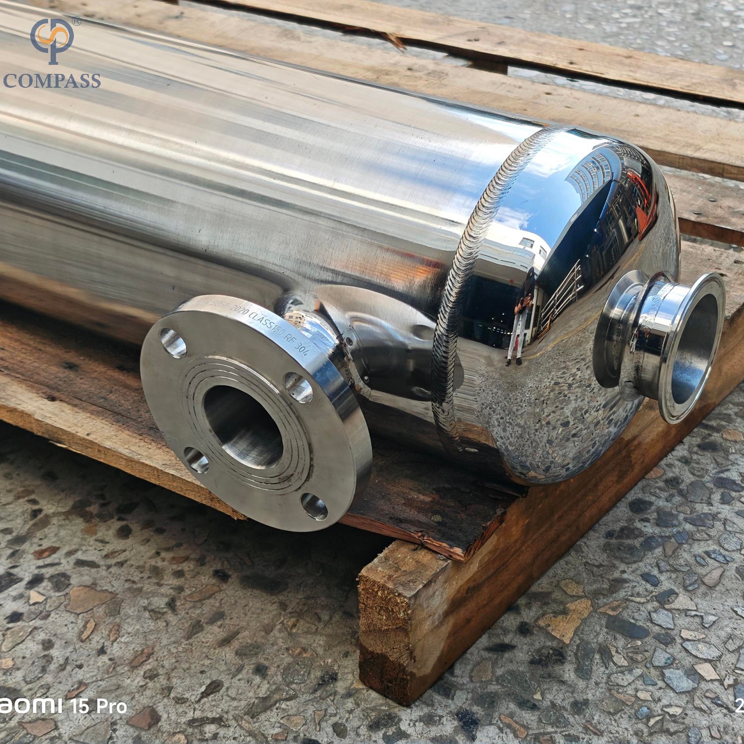 Trocador de calor de tubo enrolado de produto comestível SS304