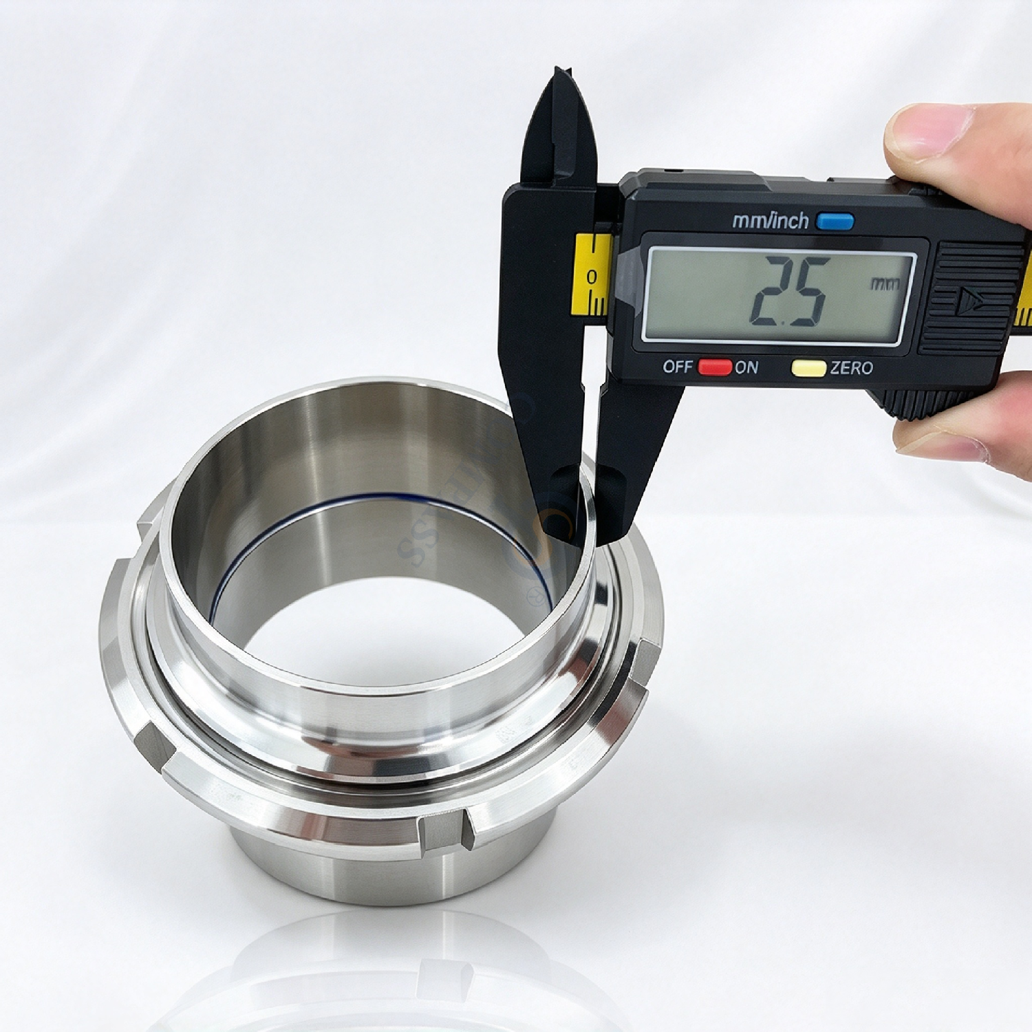 União completa ISO de OD88.9MM 3Inch SS304 para o processamento de alimentos e bebidas