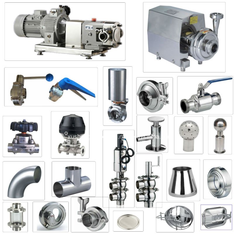 SS316 DN10 Aseptic Pneumatic Automatic Manual Manual V&aacute;lvulas