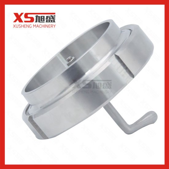 Visor de união de extremidade de solda de grau alimentício de aço inoxidável