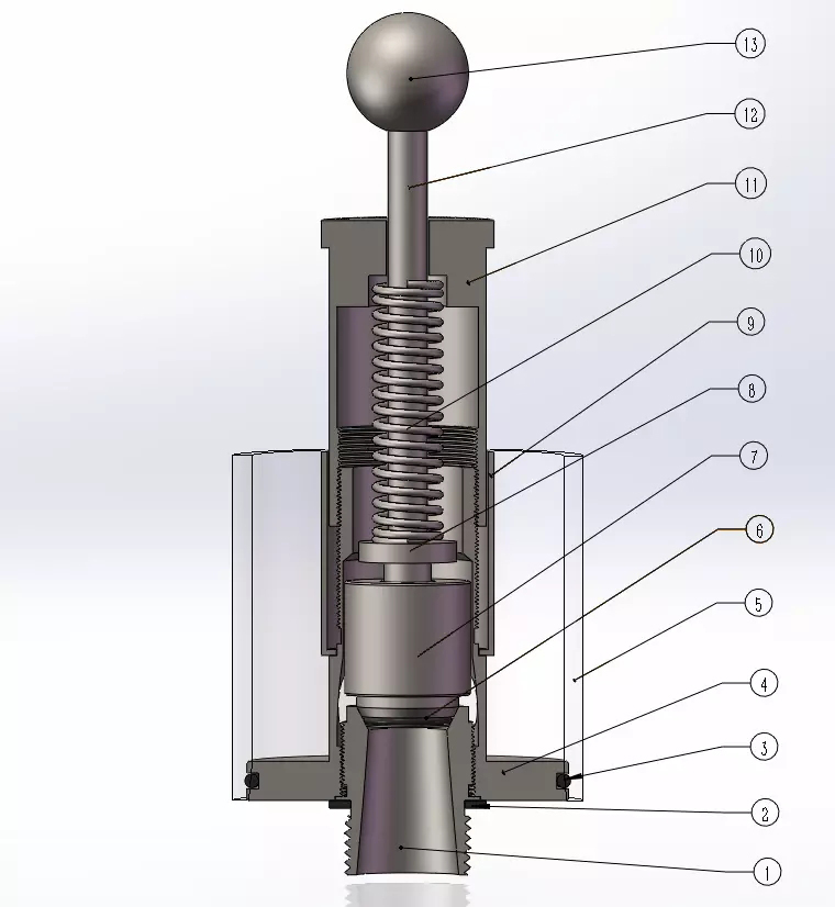 V&aacute;lvula de al&iacute;vio de ar de a&ccedil;o inoxid&aacute;vel grau alimentar