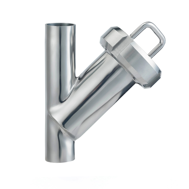 Filtro de filtro tipo braçadeira de aço inoxidável sanitário