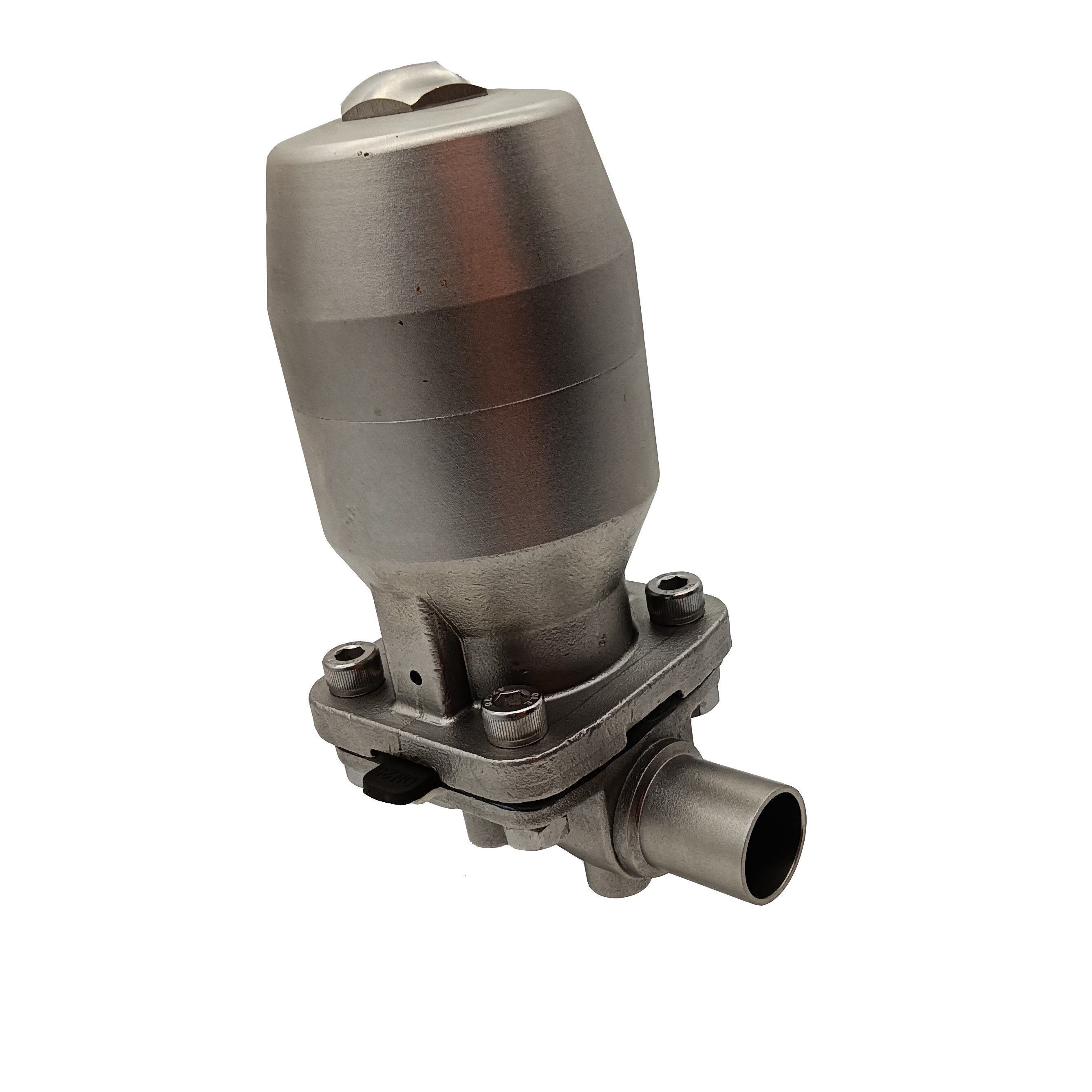 25,4 mm de alta qualidade higiênica higiênica aço inoxidável SS316L Pneumático SMS Sold 