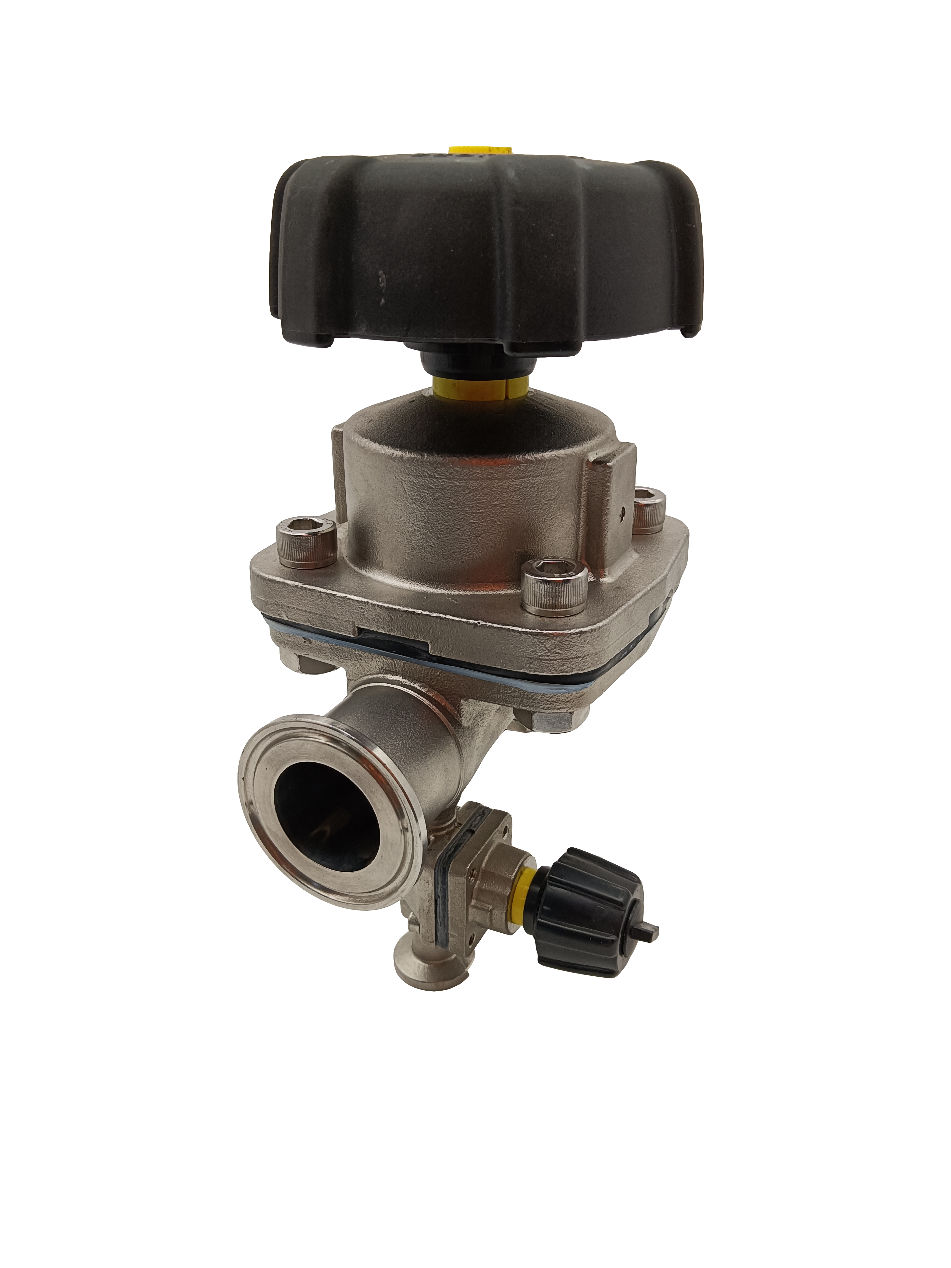 1/2 polegada de 12,7 mm de alta qualidade higiênica de aço inoxidável SS316L SMS CLAMP DIAFRAGMA EM