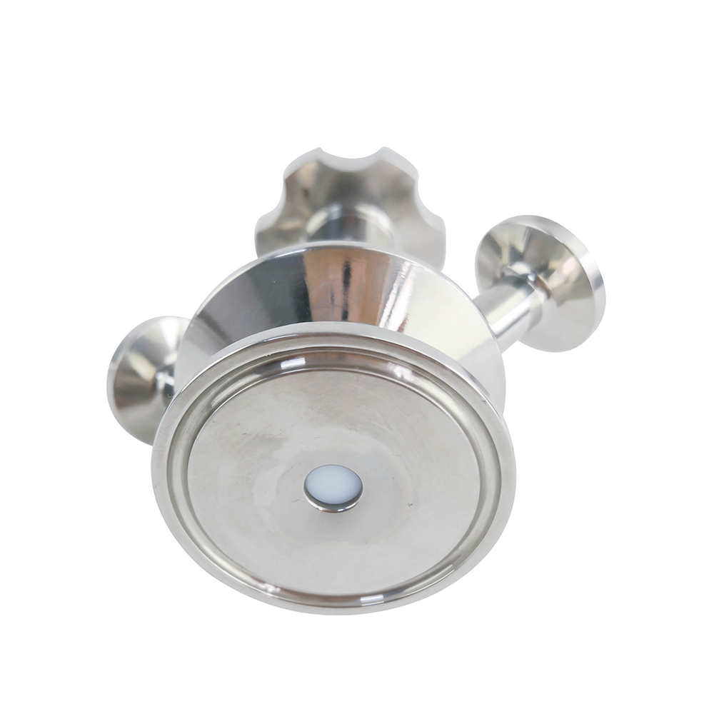 Modelo SGM-H Válvulas de amostragem de saneamento estéril e ajustado Fino com junta PTFE