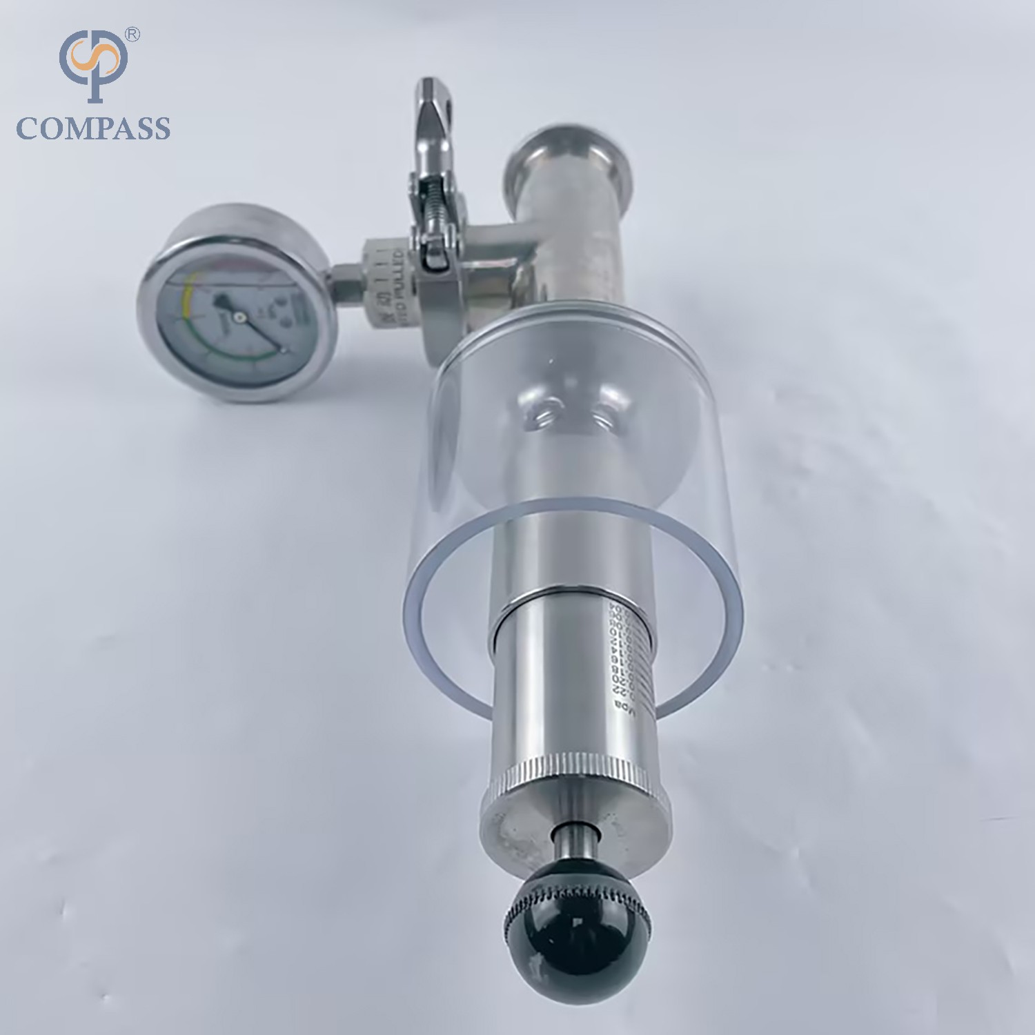 38.1MM TC50.5MM asséptico esterilizam válvulas de exaustão verticais da braçadeira SS316L do modelo