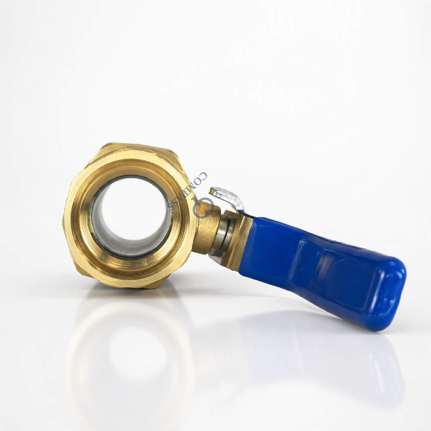 Venda quente 1-1/4 'rosca bspp material de bronze de alta qualidade potência manual rosca fêmea-macho válvula de esfera de bronze com junta de ptfe