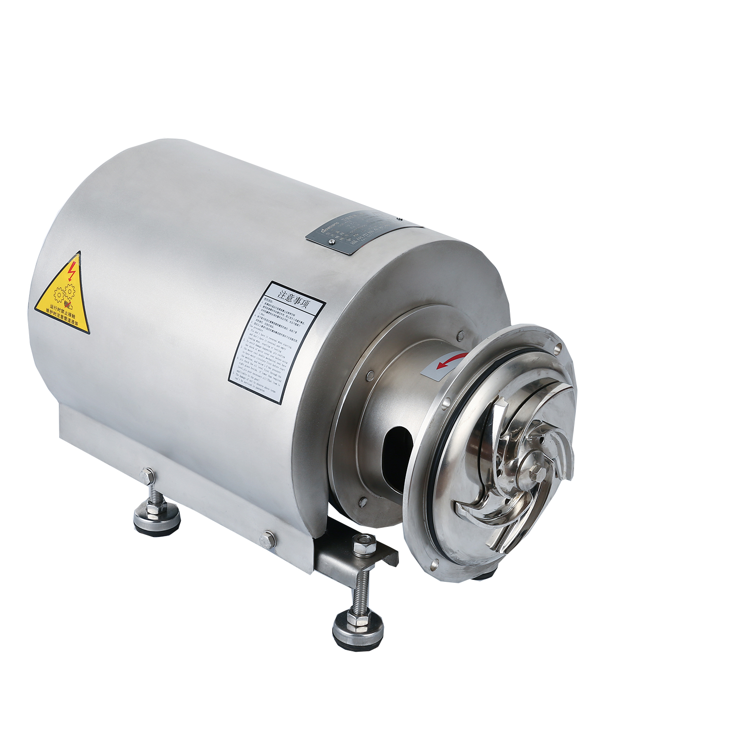 KSCP-3-30-2.2 Bomba centrífuga de aço inoxidável higiênico higiênico com explosão Motor+Soletom selo mecânico