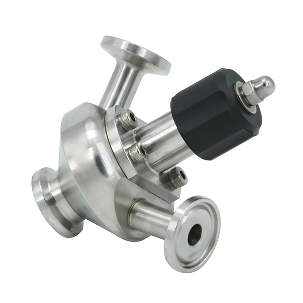 Válvula de amostragem avançada durável de higiene com PTFE e portas de amostragem dupla