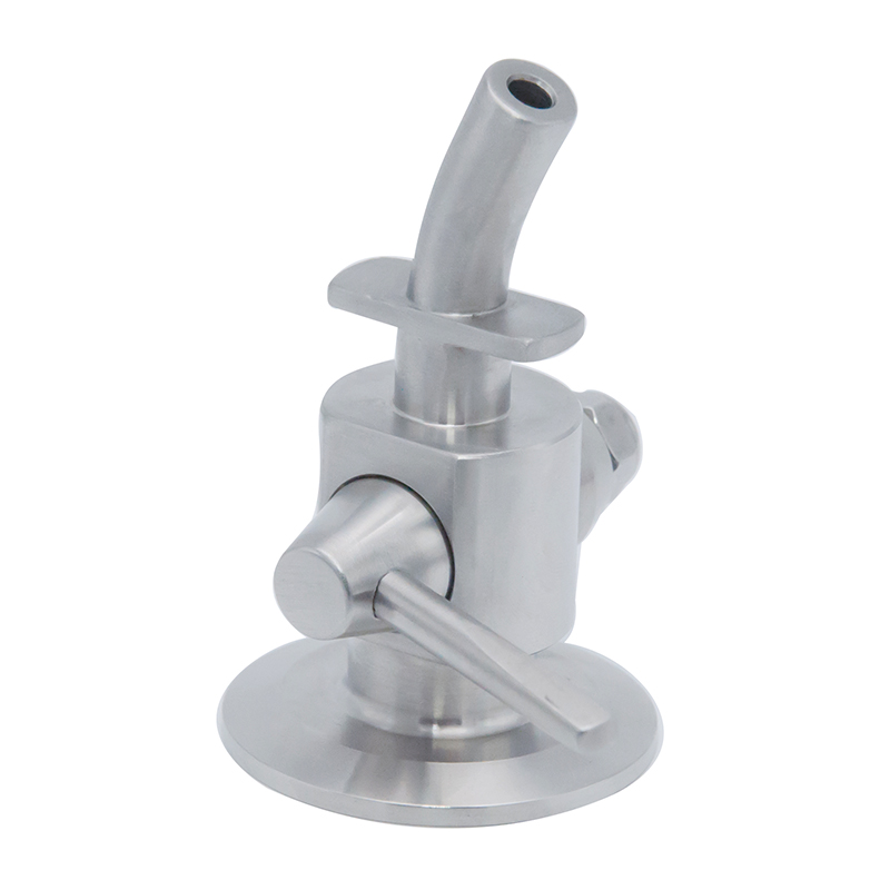 1/2 '12,7mm Manualmente TC Beer SS304 SS316L Válvulas de amostragem para indústria de bebidas