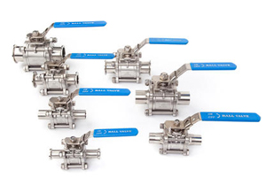 Como manter as válvulas de bola sanitárias?