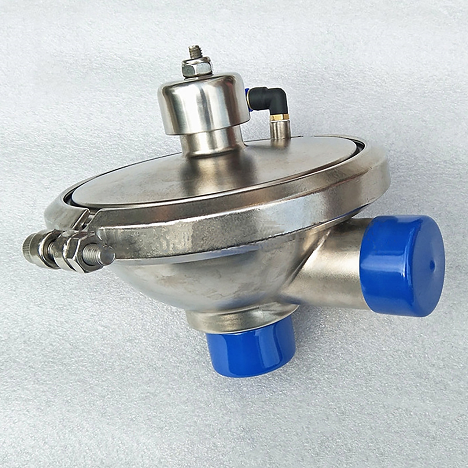 Válvula de pressão constante pneumática de solda de topo da série CPM Válvulas de contrapressão