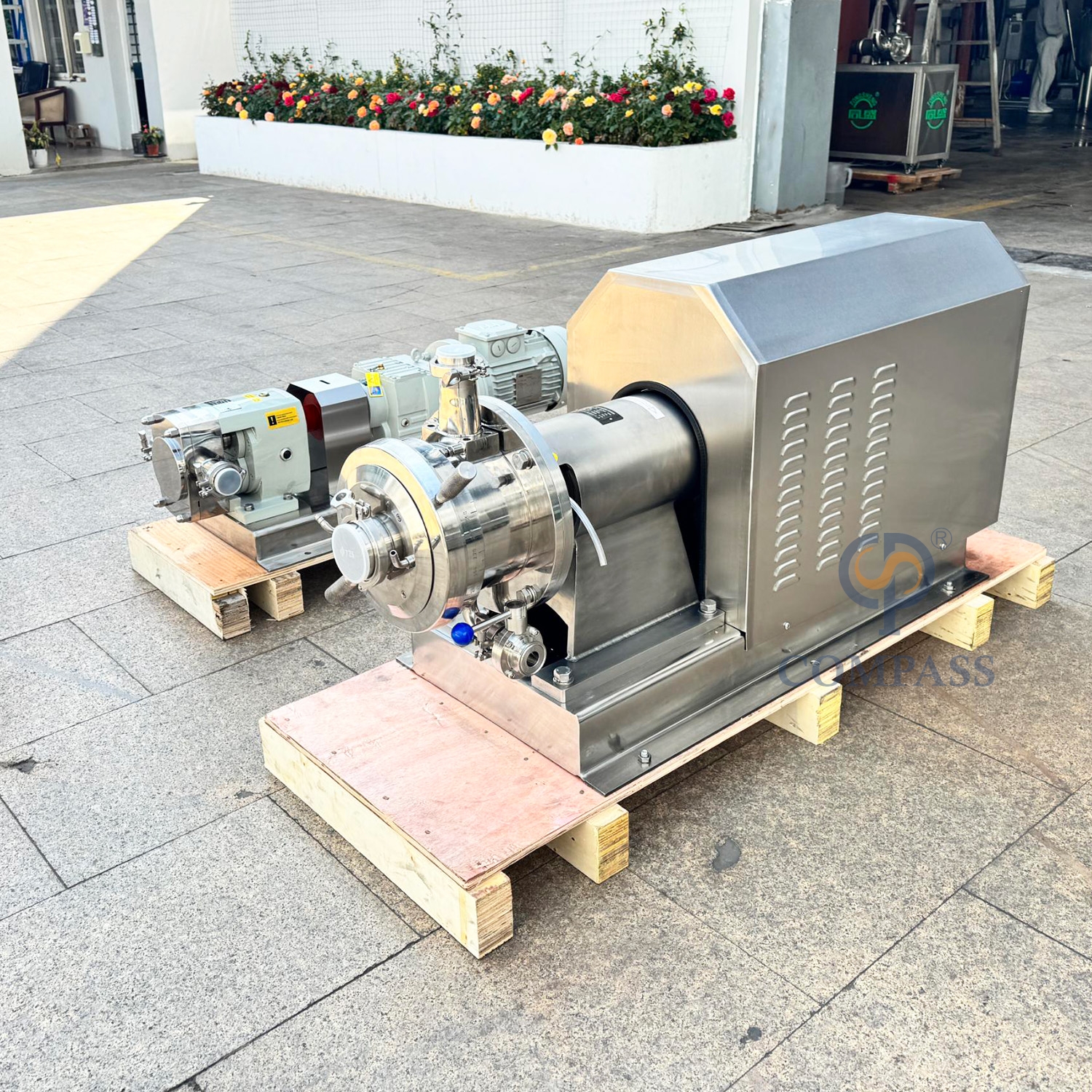 Moinho colóide do encanamento modelo de SS304 11KW JM-W com selo dobro da máquina