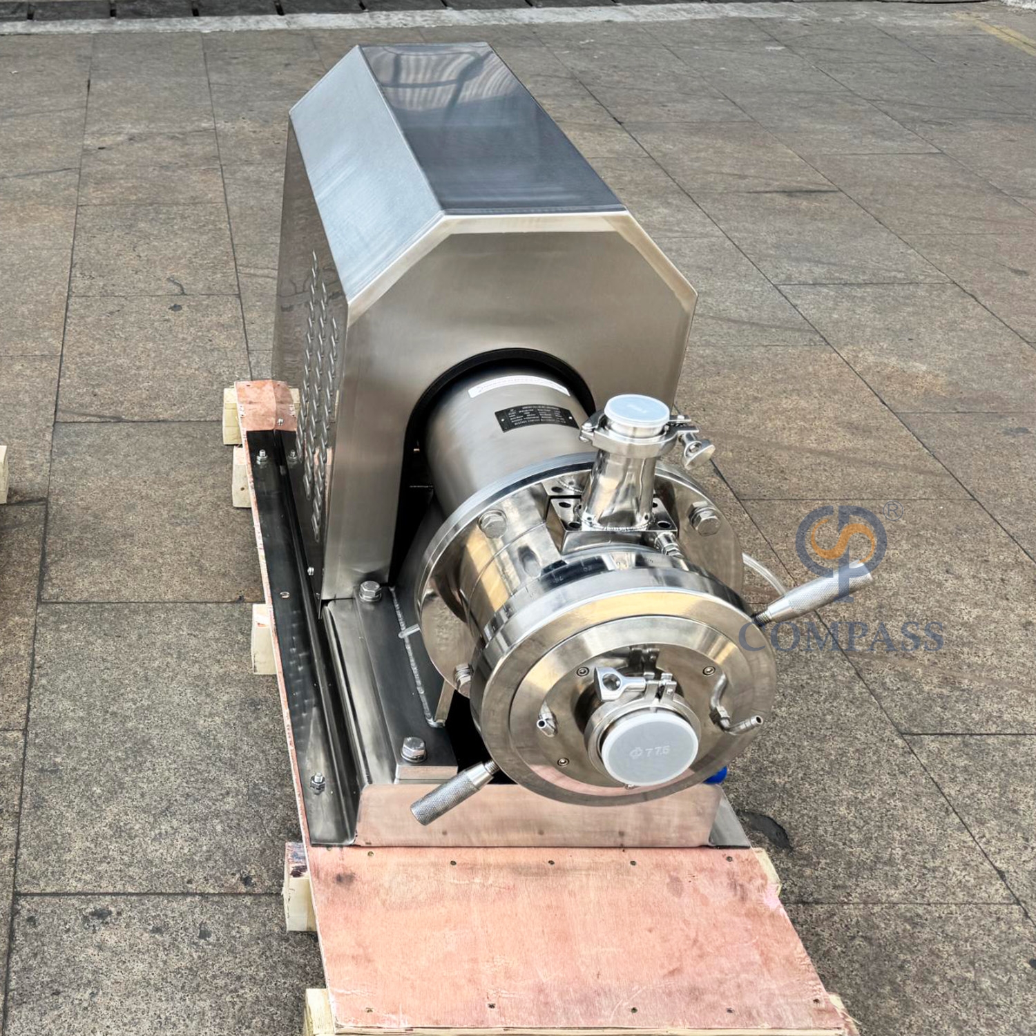 Moinho colóide do encanamento modelo de SS304 11KW JM-W com selo dobro da máquina