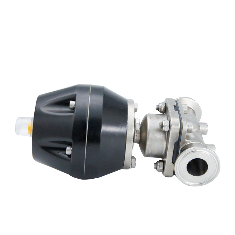 1 polegada de 25,4 mm de alta qualidade higiênica higiênica aço inoxidável SS316L Pneumático SMS CLAMP DIAFRAGMA EM